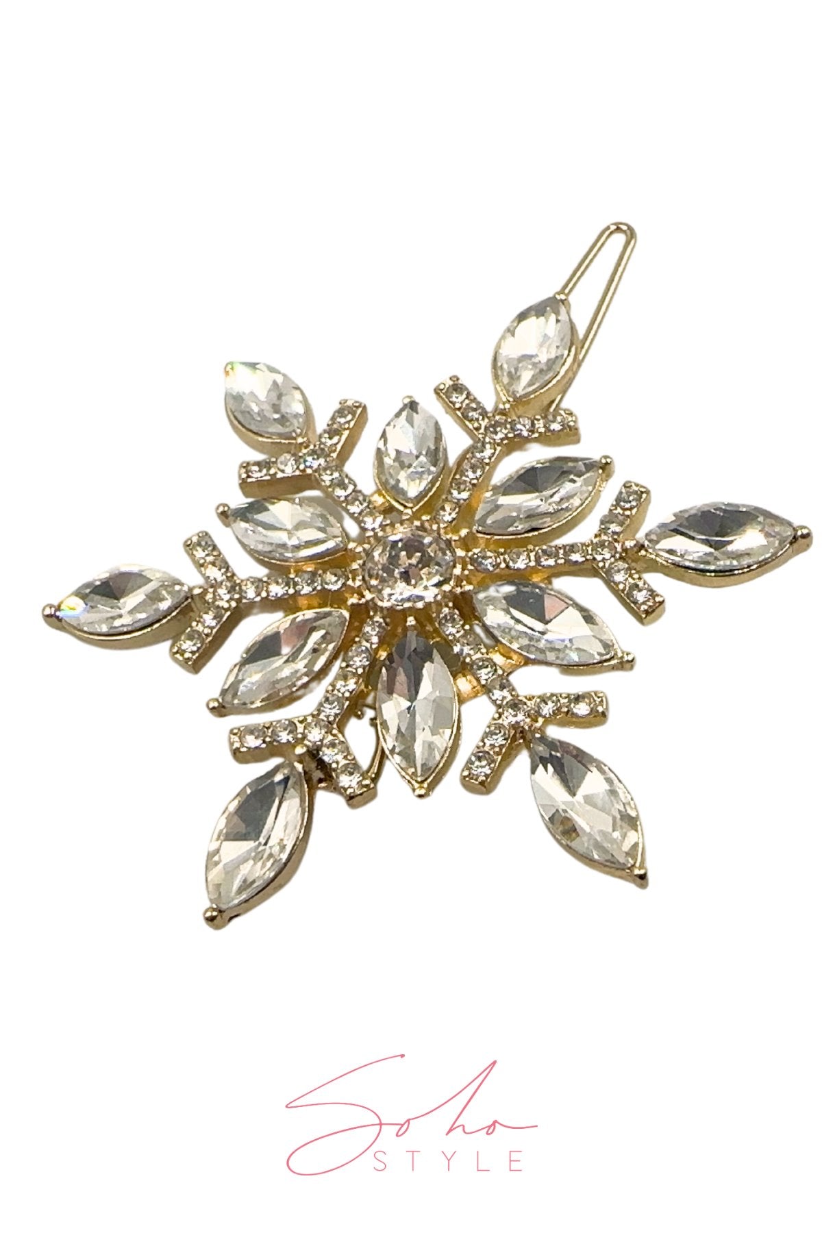 Texas Snowflake Hair barrette Barrette Soho Style