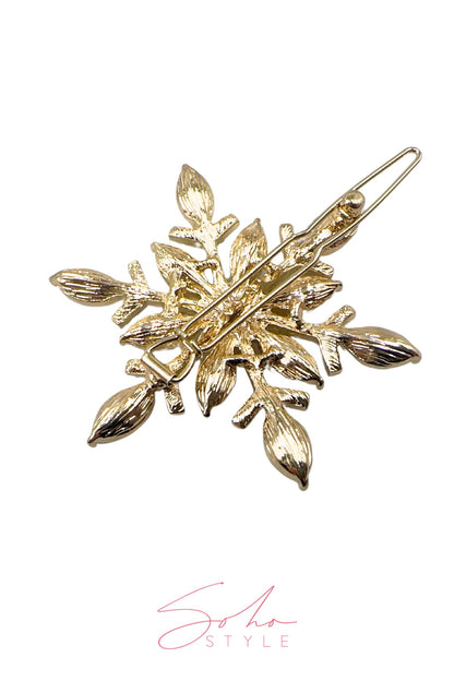 Texas Snowflake Hair barrette Barrette Soho Style