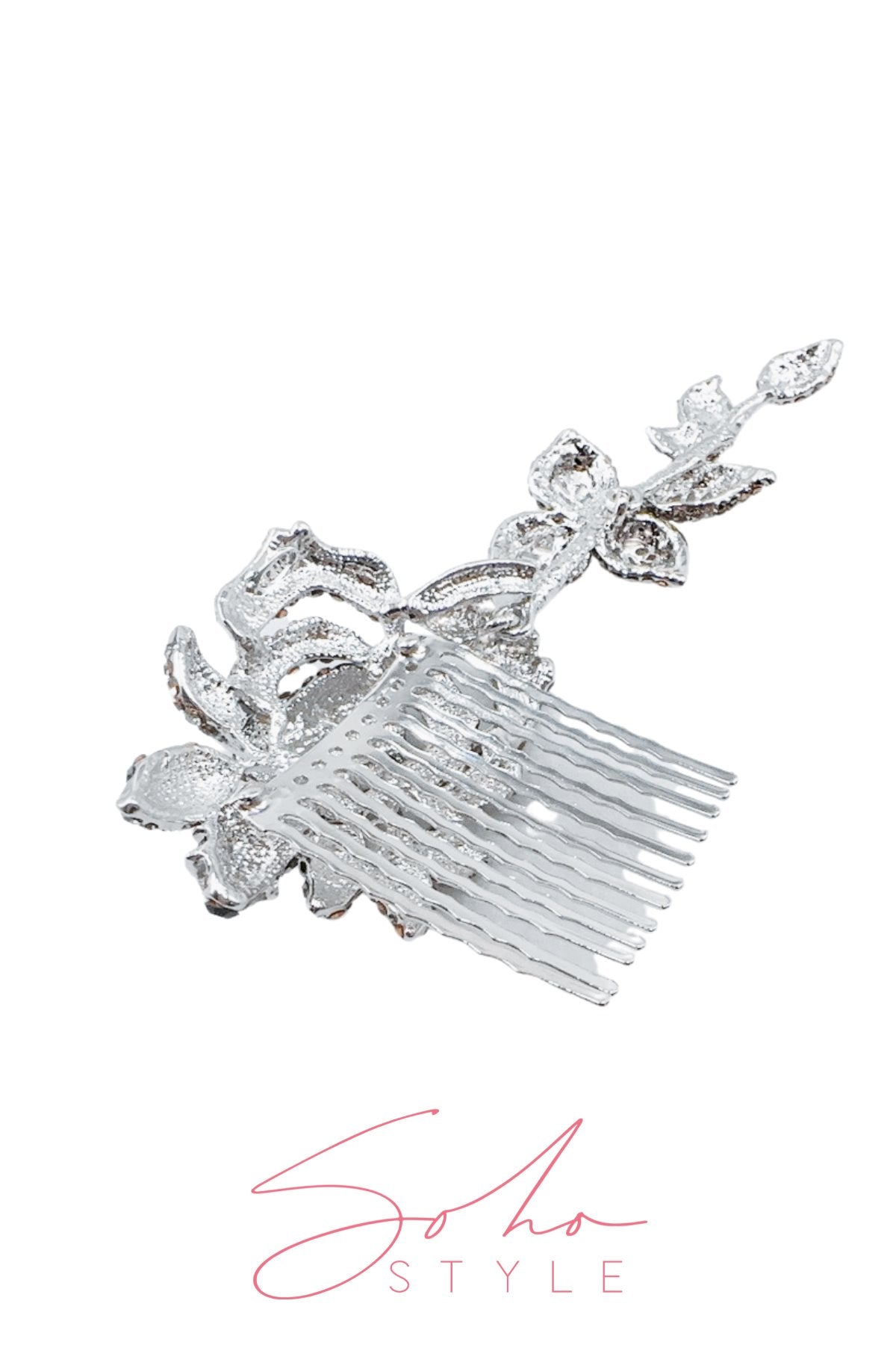Crystal Rose branch Comb Hair Comb 2020