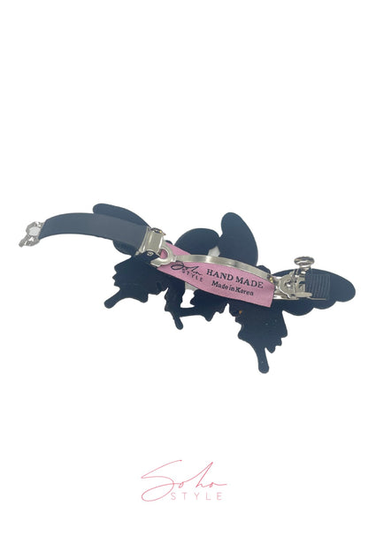butterfly crystal barrette Soho Style