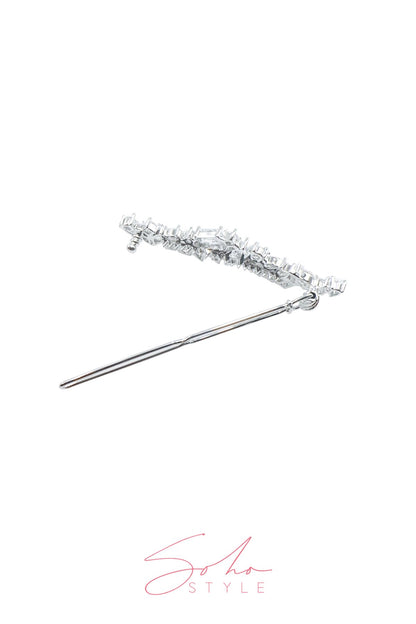 Shooting star stone hair barrette Barrette Soho Style