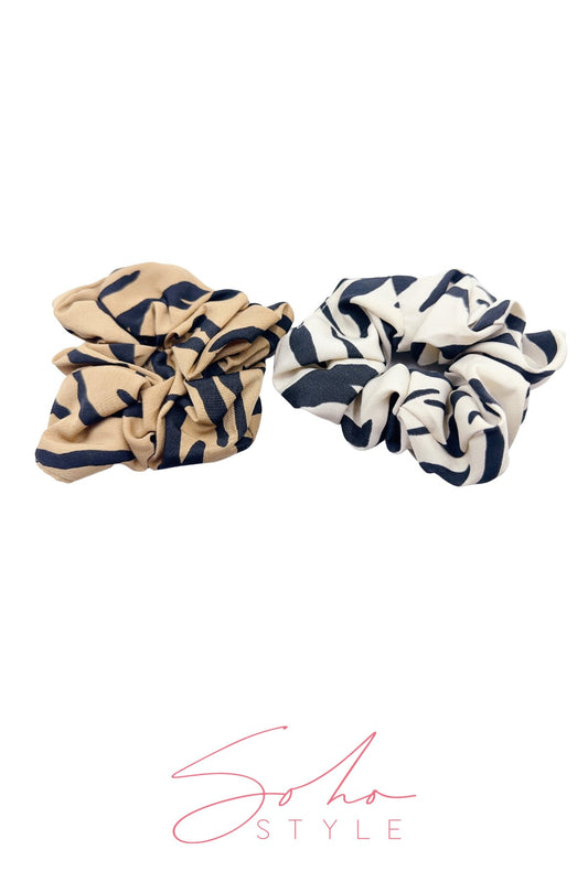 [SALE] TIGER Print Hair Scrunchie Ponytail Holder 2020