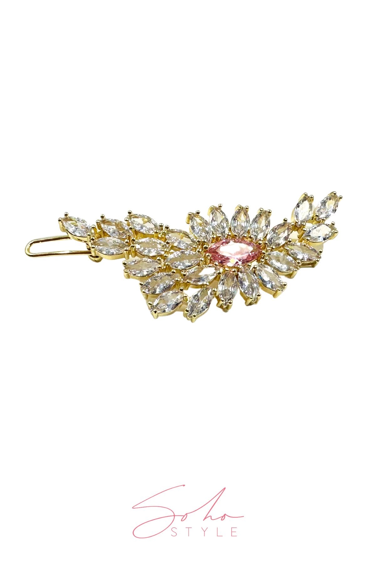 sea mermaid rhinestone barrettes Barrette Soho Style