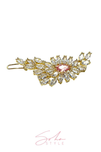 sea mermaid rhinestone barrettes Barrette Soho Style