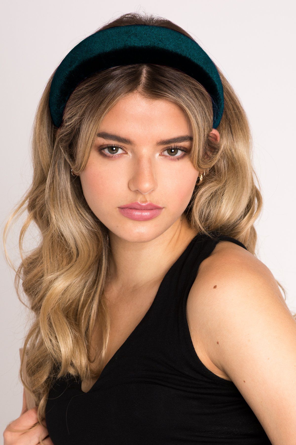 Uptown Girl Padded Velvet Headband Headband 2019