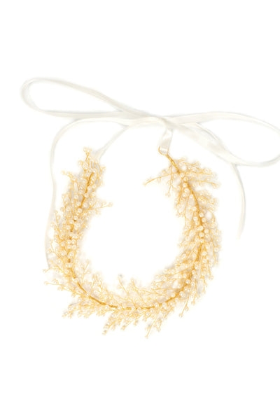 Golden Baby's Breath Headband