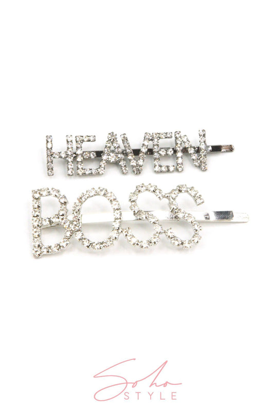 Make a Statement Rhinestone Bobby Pin Hair Accessorie Soho Style