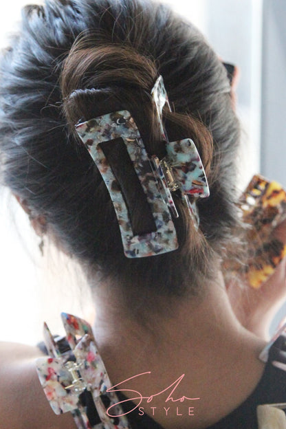 Color me square hair jaw Hair Accessorie ACUS46