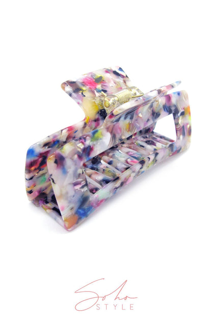 Color me square hair jaw Hair Accessorie ACUS46