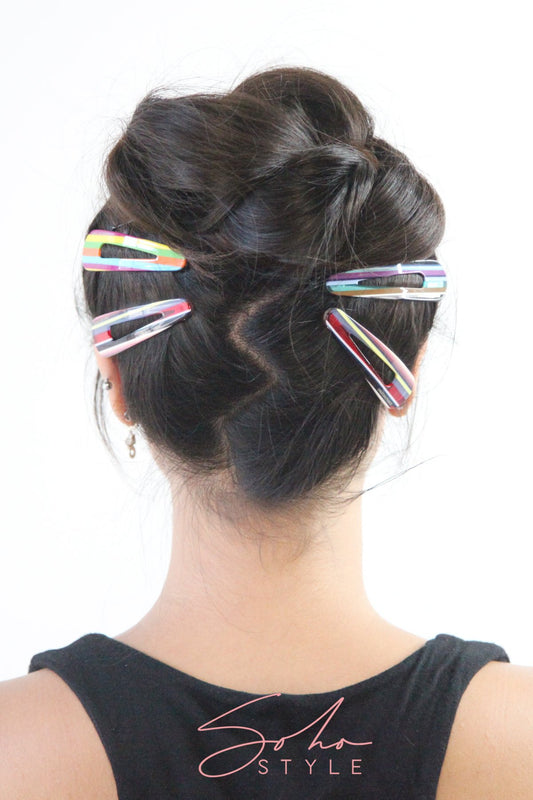 Candy Rainbow hair clip Hair Accessorie ACUS47
