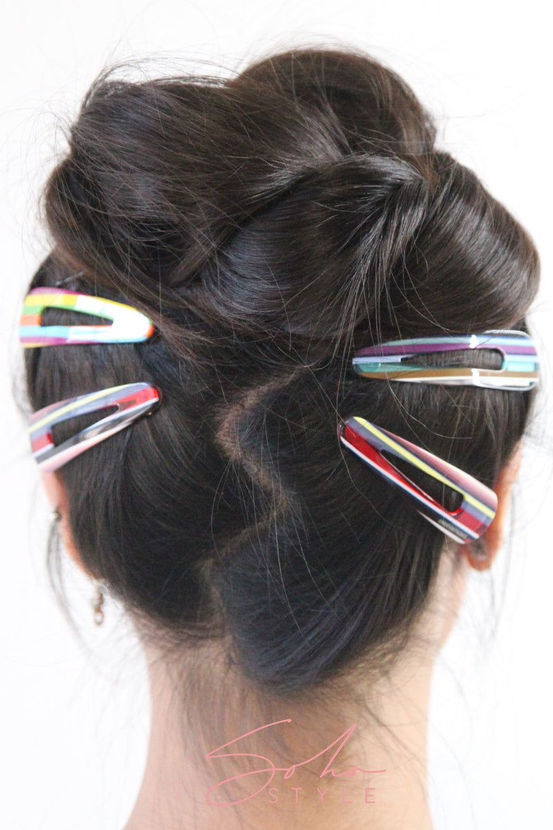 Candy Rainbow hair clip Hair Accessorie ACUS47