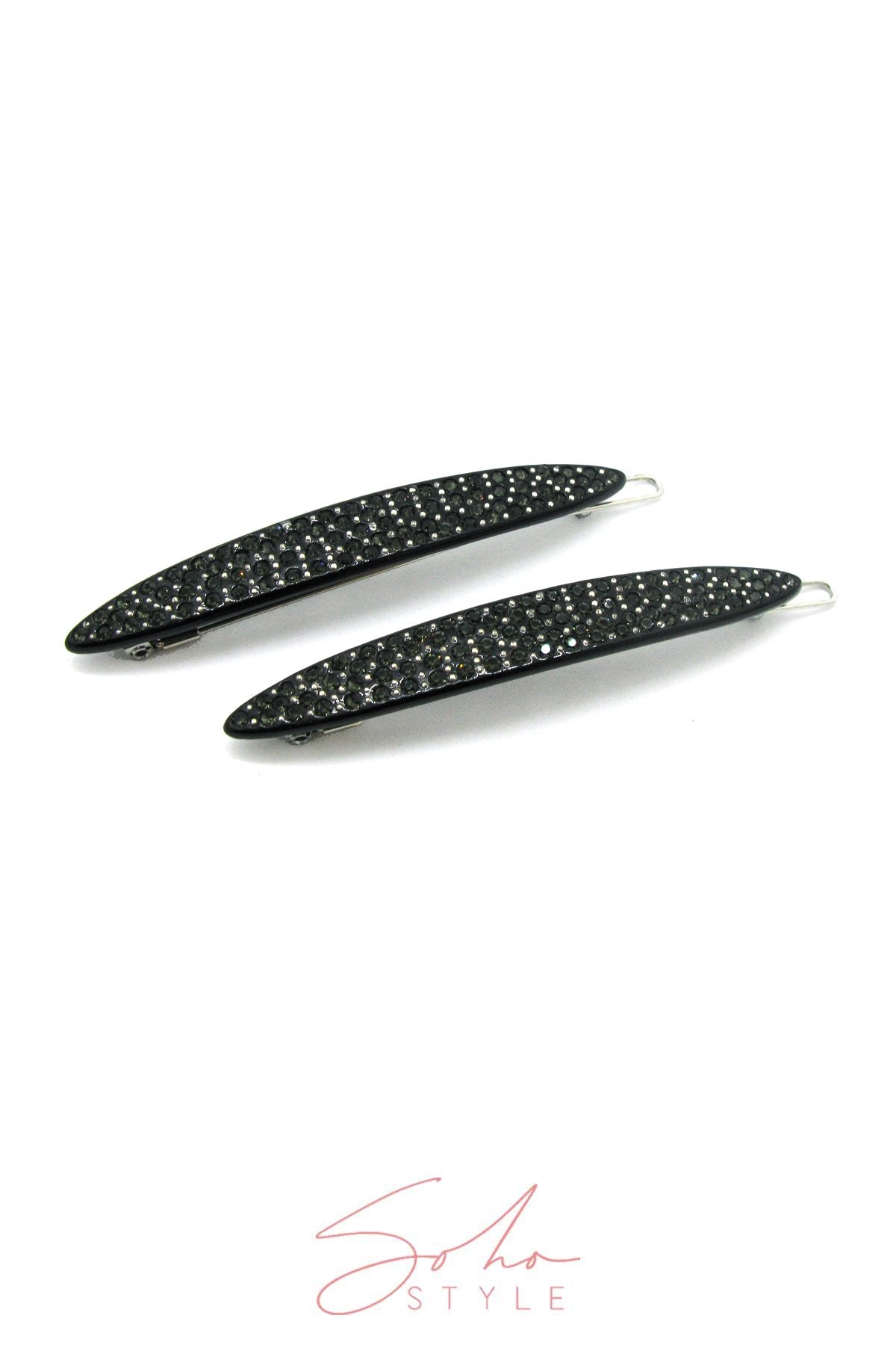 Snake pattern multi crystal hair clip Hair Accessorie ACUS48