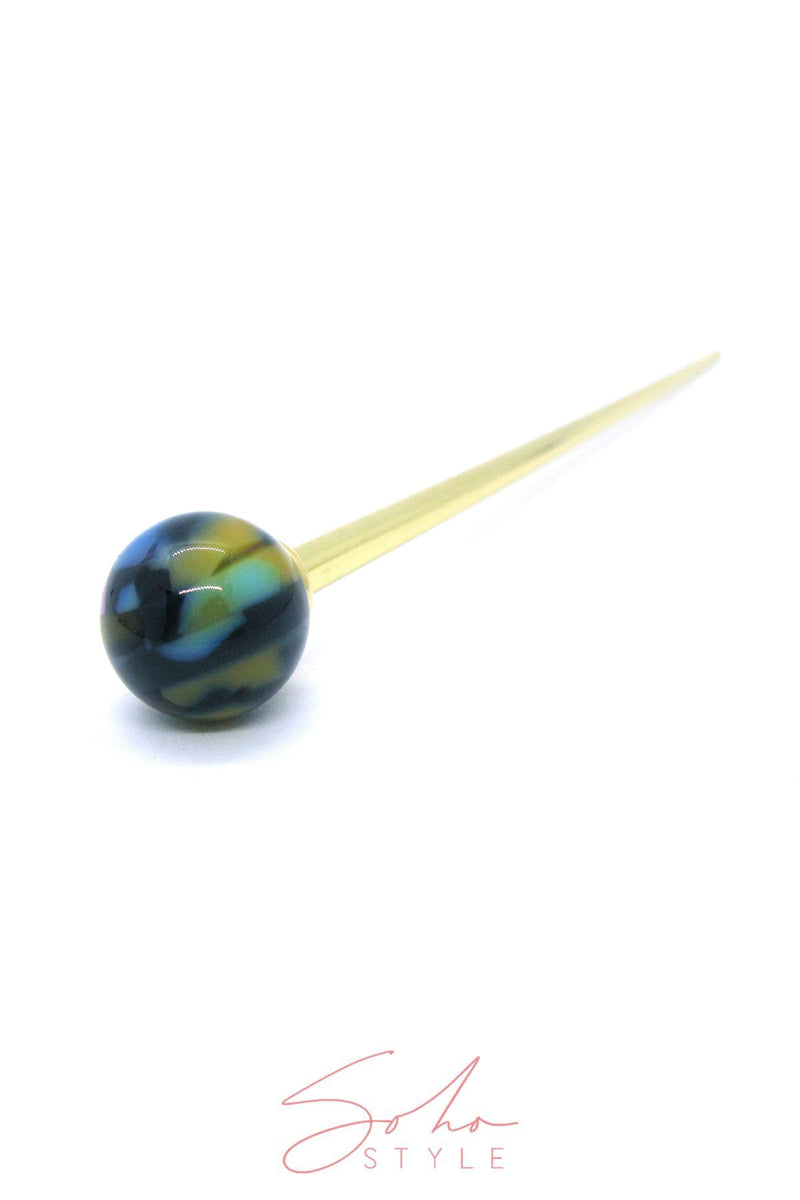 Geometric marble hair stick Hair Accessorie ACUS52