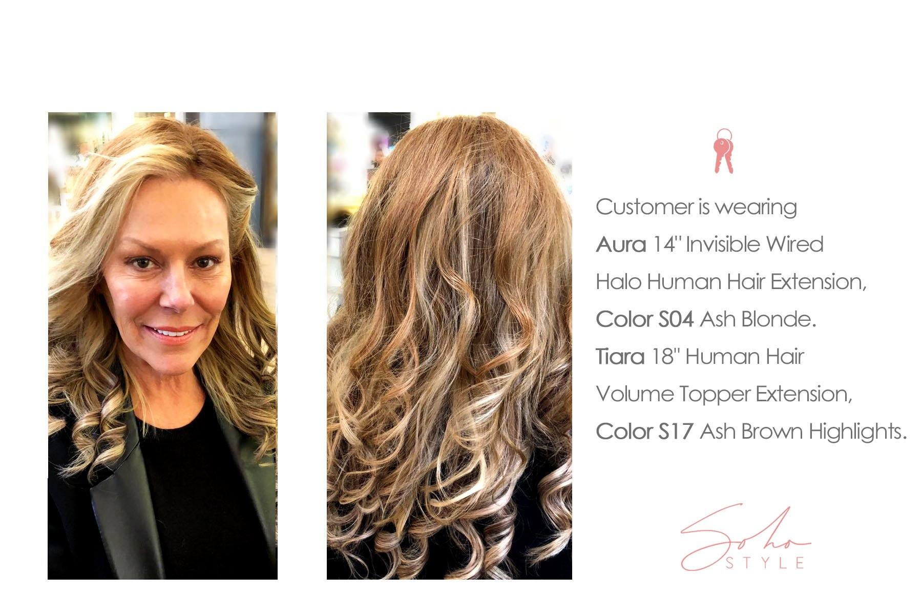 Special Value Set - Tiara 18'' Remy Human Hair + Ali 12" Clip-in Remy Human Hair Set Hair Extension Sale