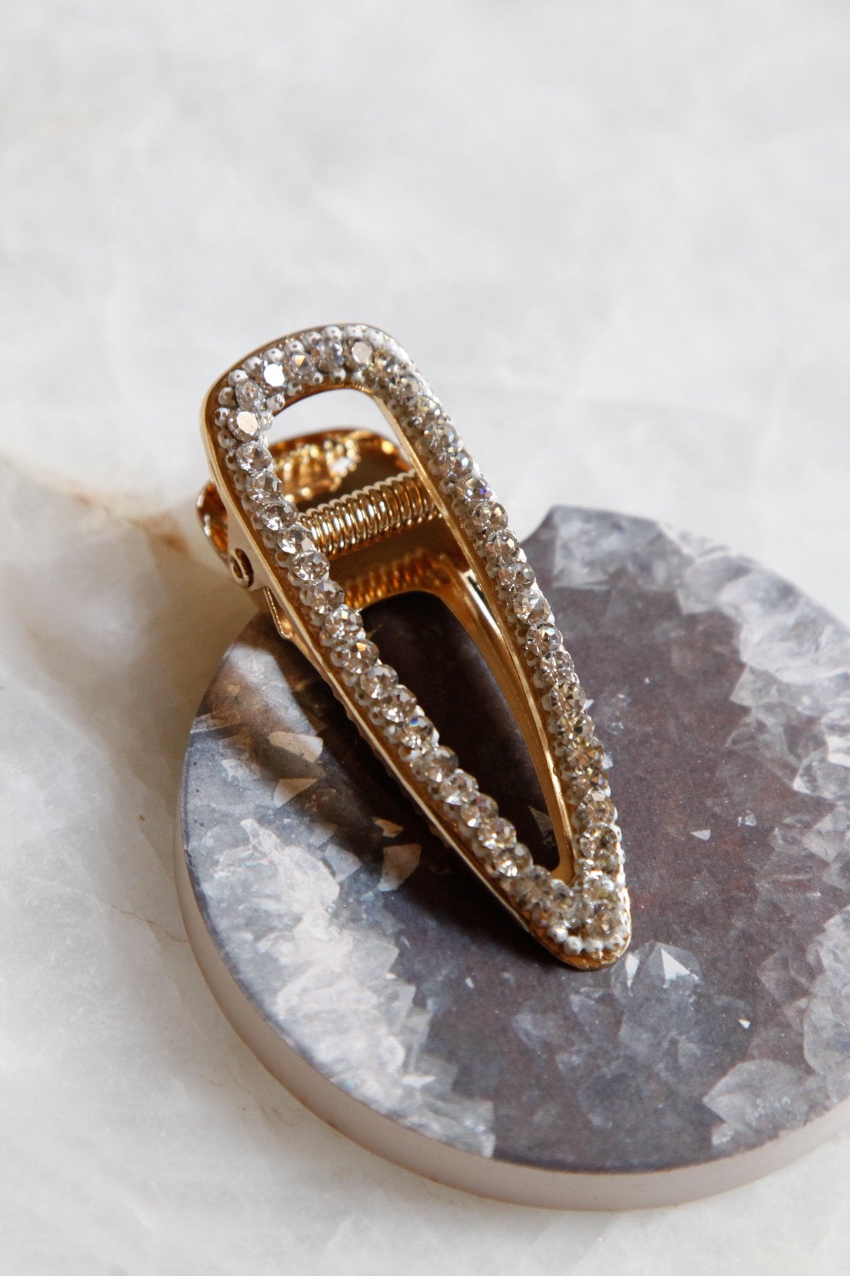 Crystal Teardrop Jeweled Hair Clip Hair Clip 2019