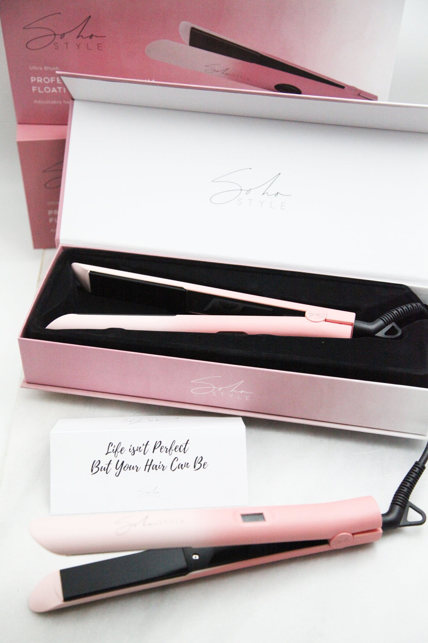 Sohostyle lovely Pink Gradient Flat iron Care Products Soho Style