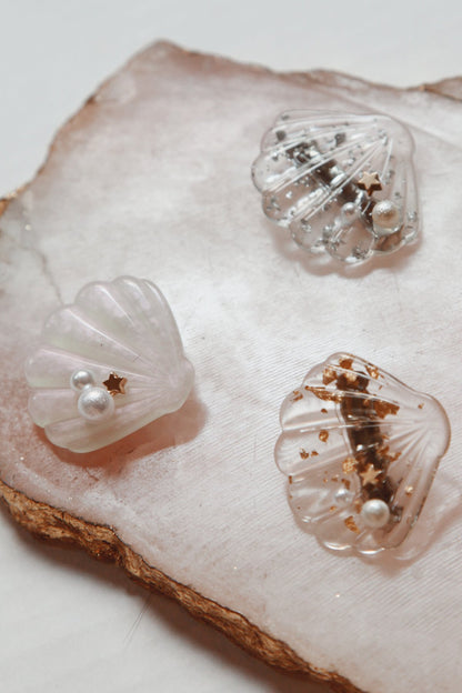 Glimmering Pearl Seashell Hair Clip Hair Clip 2019