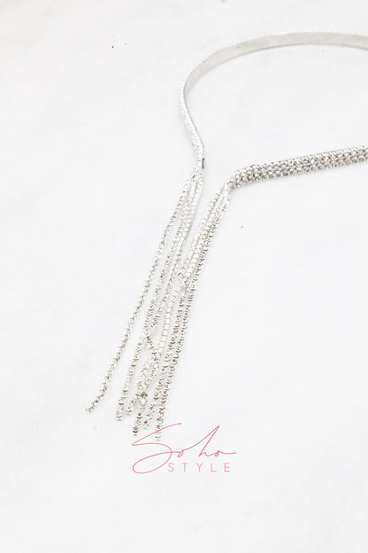 Intricate vines of crystals headband Headband Soho Style