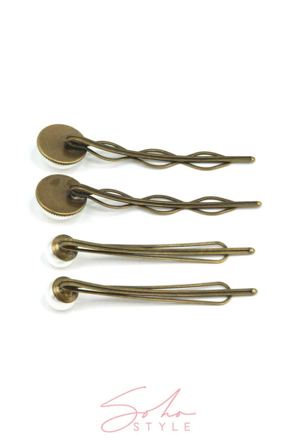 Faux Pearl Bobby Pin Set & Pearl Bobby Pin Set Hair Accessorie Soho Style