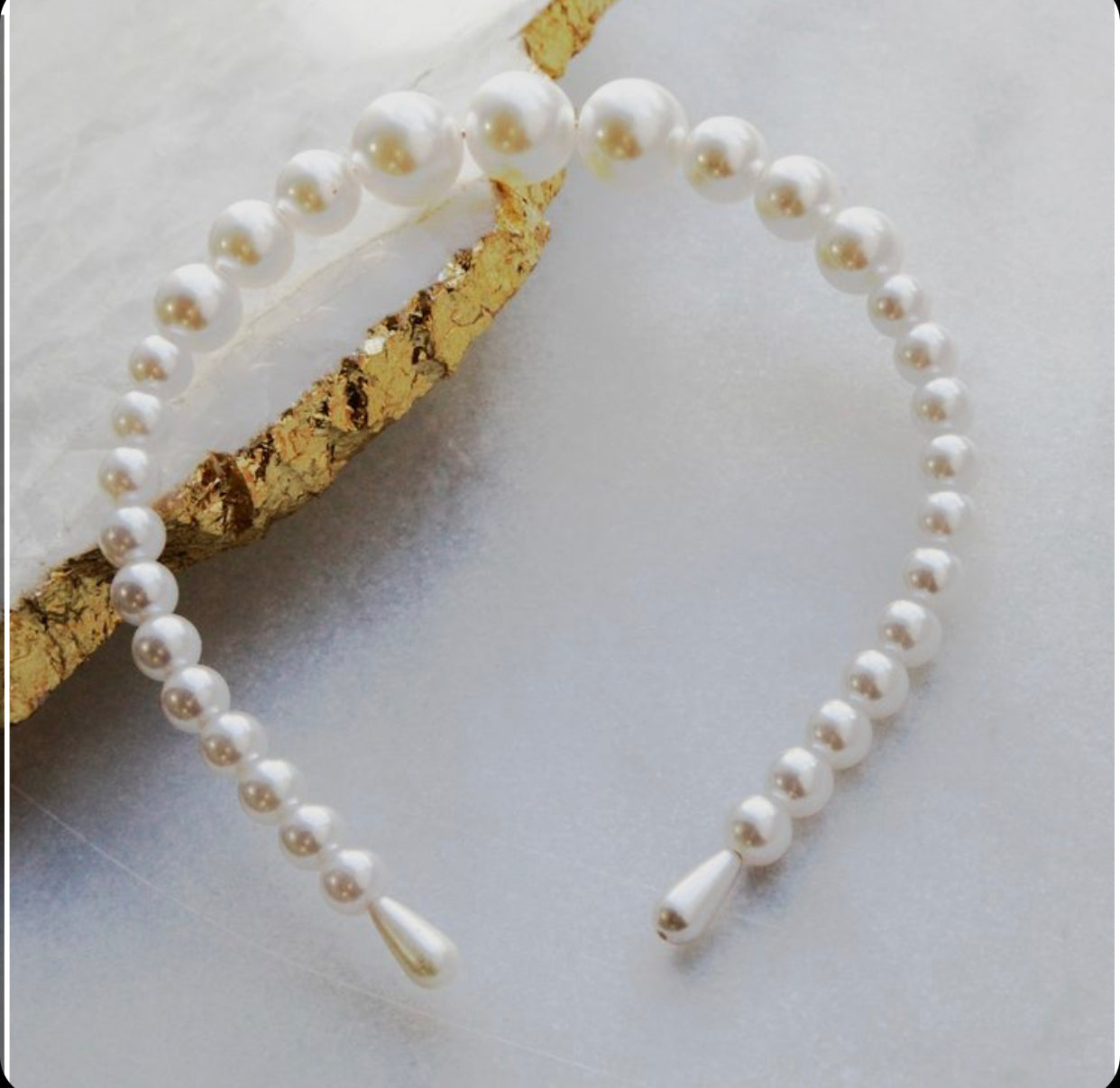 Empress Pearl Headband Headband Soho Style