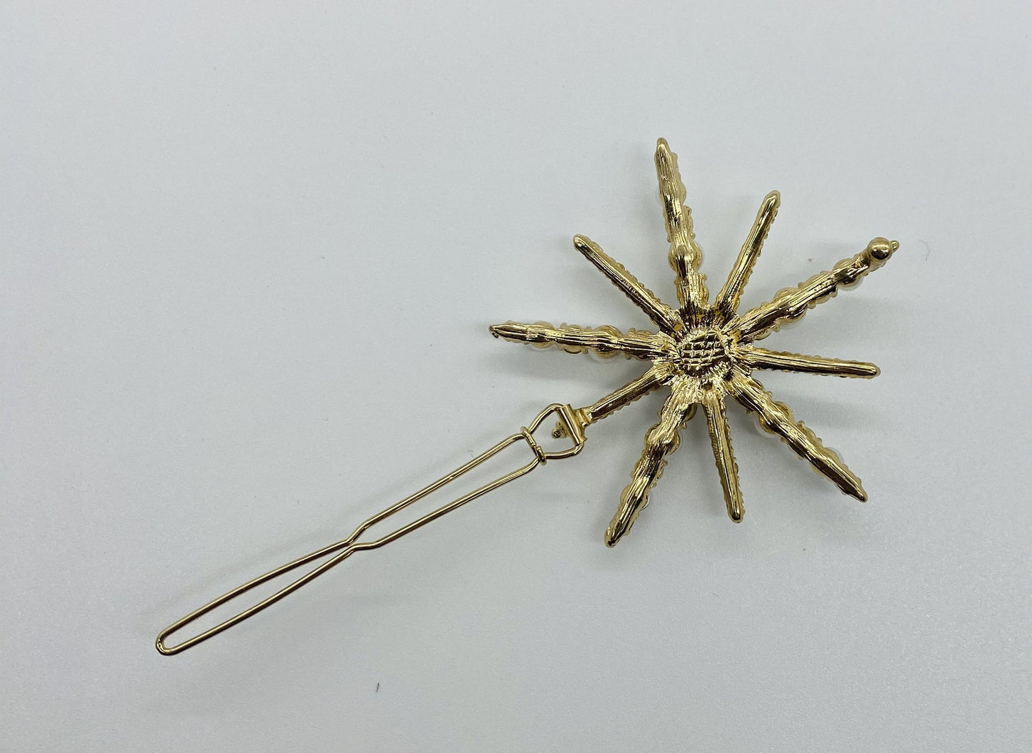 Crystals And Pearls Starburst Barrette Barrette Soho Style