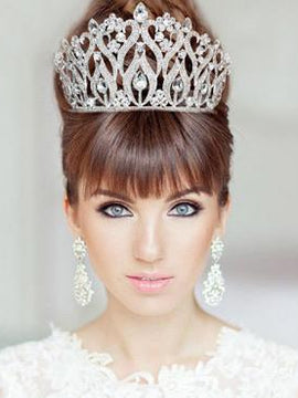 Jasmine Crystal Crown Tiara