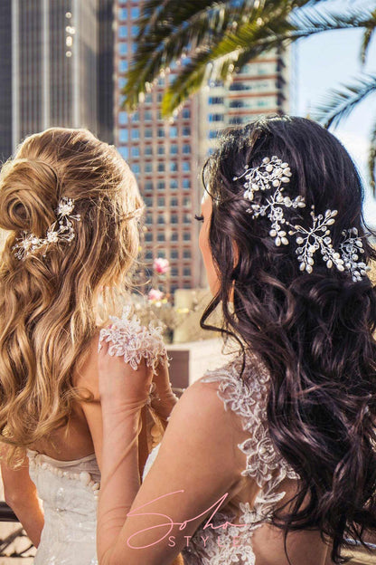 Esme Baby's Breath Hair Stick Wedding Sale
