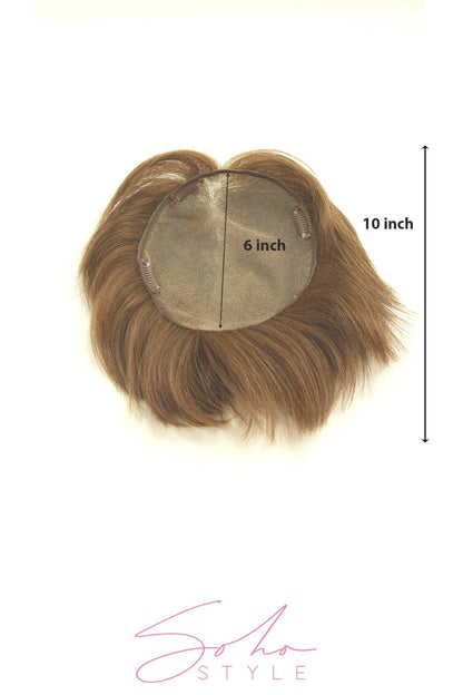 Maxy - 10" Remy Human Hair Volume Topper Extension hair extenstion Soho Style