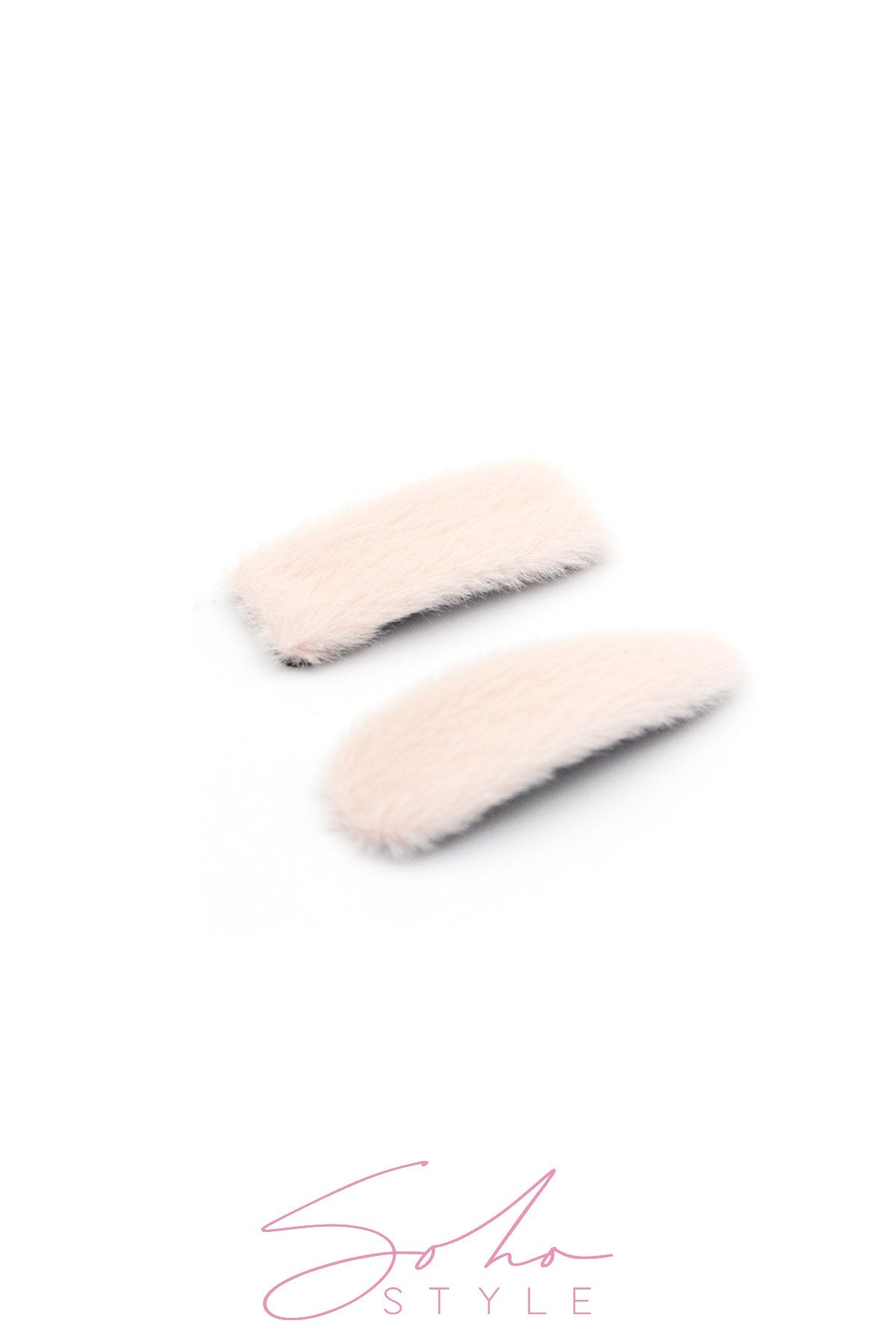 Oversized Fuzzy Snap Clip Sets Hair Clip 2020
