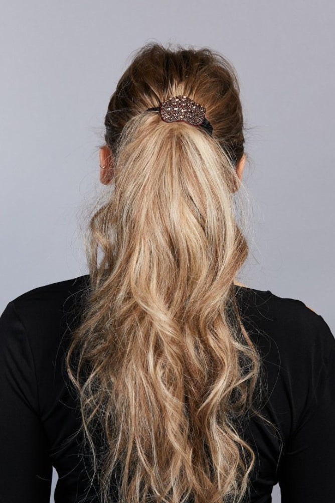 Jenny Velvet Hair Scrunchie Ponytail Holder Soho Style