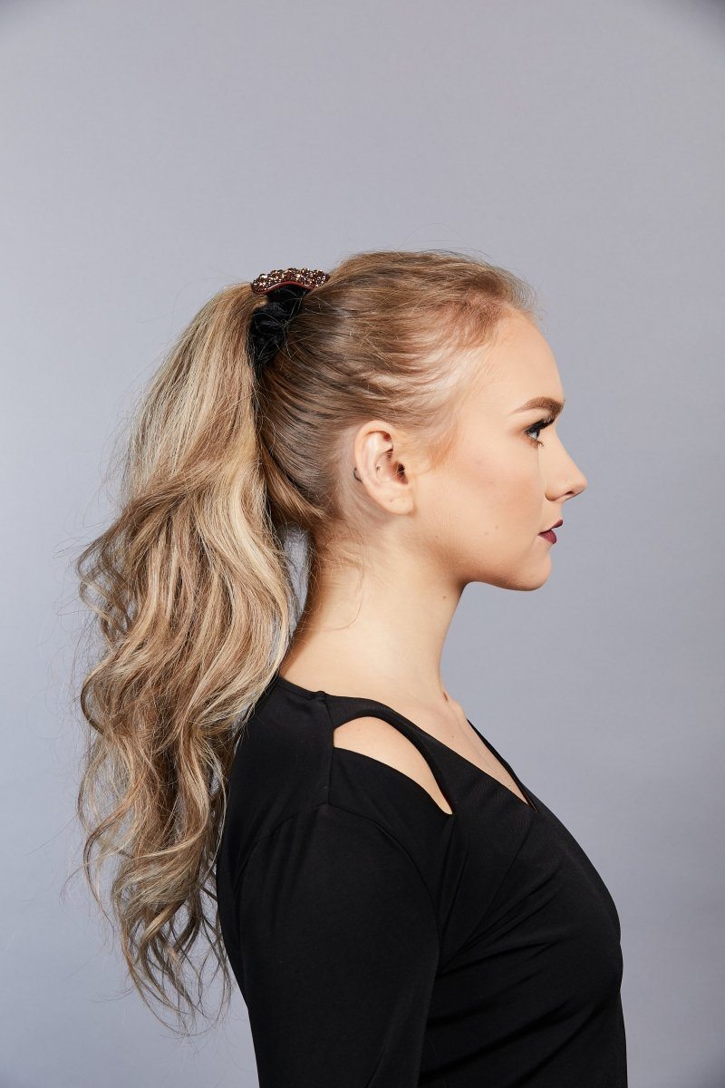 Jenny Velvet Hair Scrunchie Ponytail Holder Soho Style