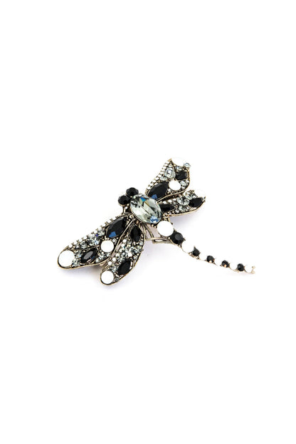 Crystal Dragonfly Barrette Barrette Soho Style