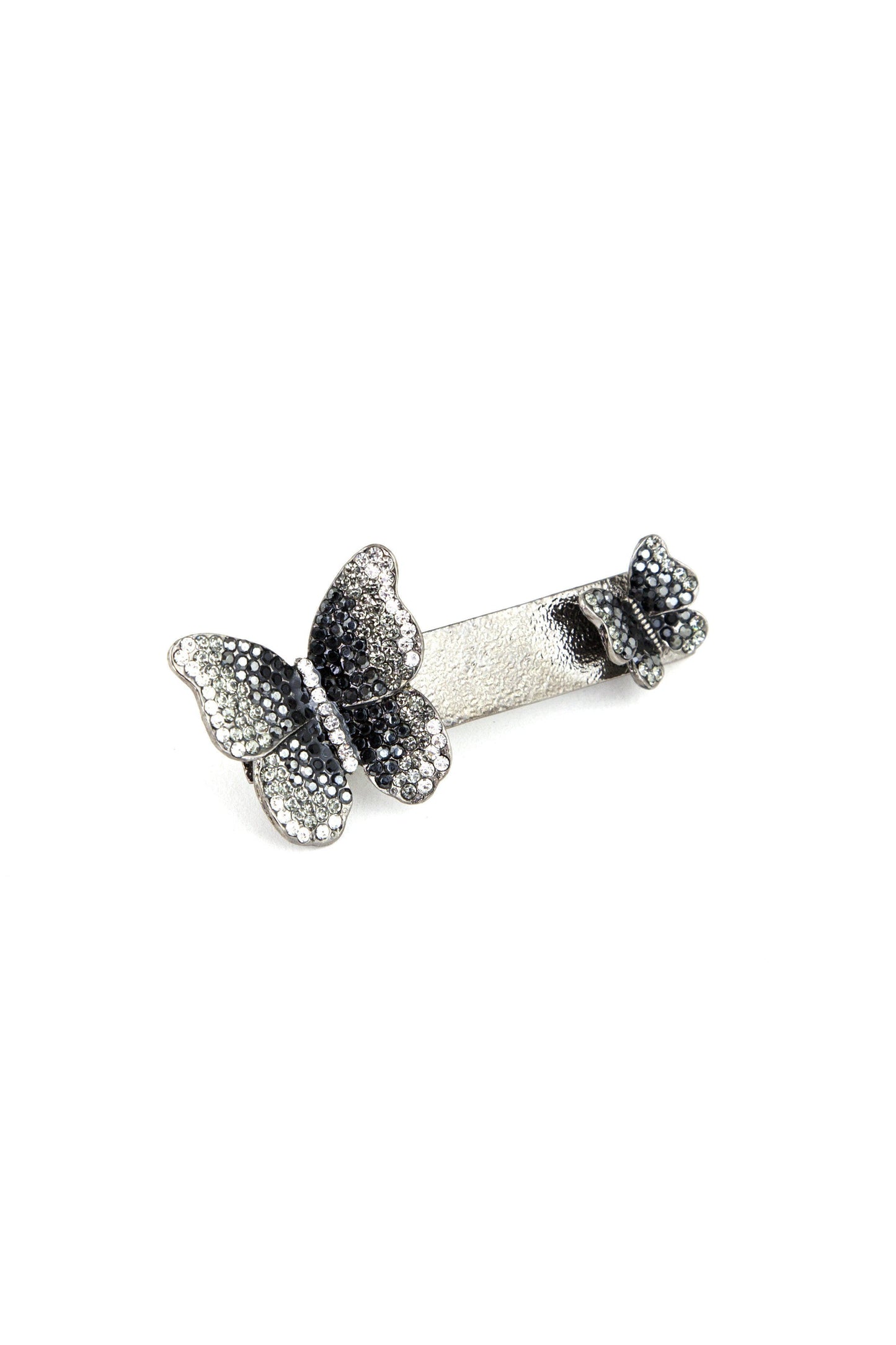 Double Butterfly Crystal Barrette Sale Soho Style