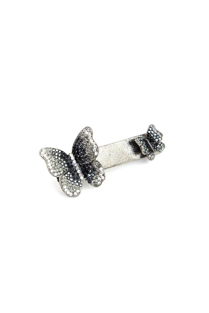 Double Butterfly Crystal Barrette Sale Soho Style