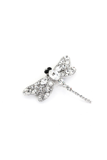 Crystal Dragonfly Barrette Barrette Soho Style