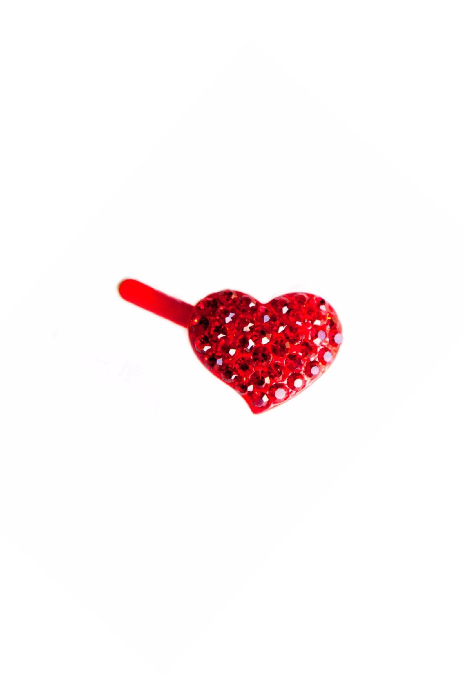 新色】Bicolor Heart Hair Clip