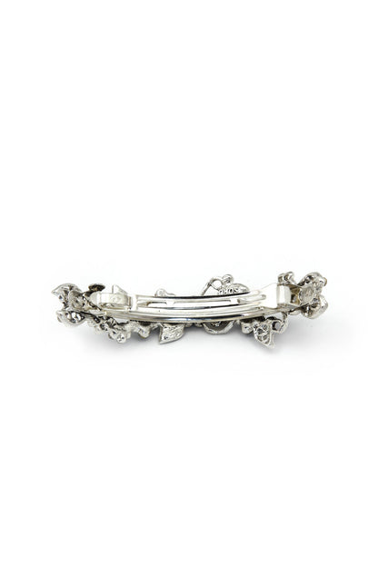 Floral Gardena Crystal Barrette Barrette Soho Style