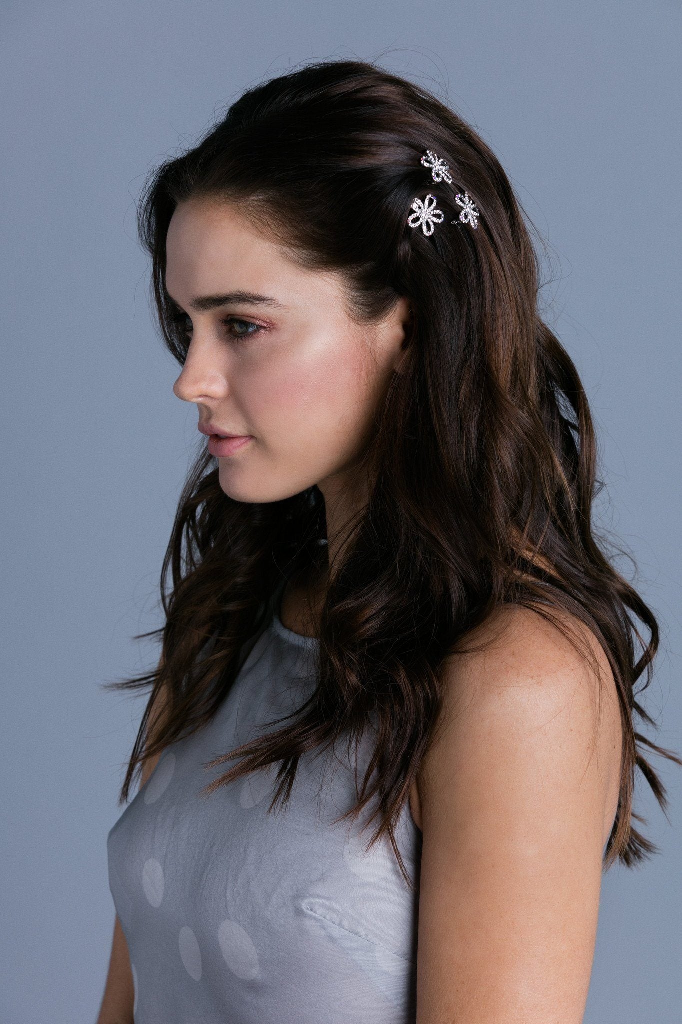 Mini Flower Barrette Barrette Soho Style