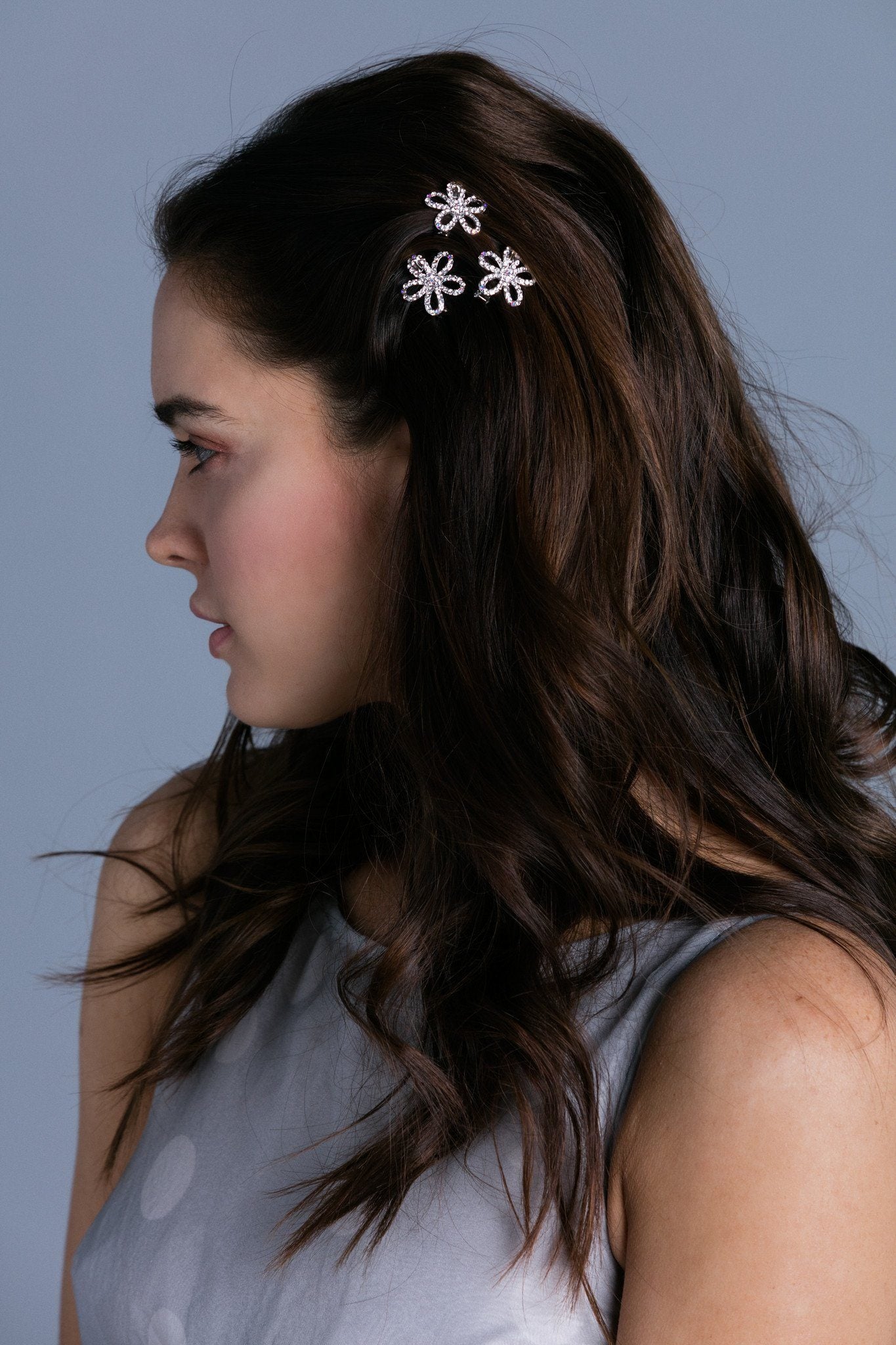 Mini Flower Barrette Barrette Soho Style