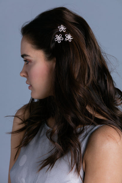 Mini Flower Barrette Barrette Soho Style