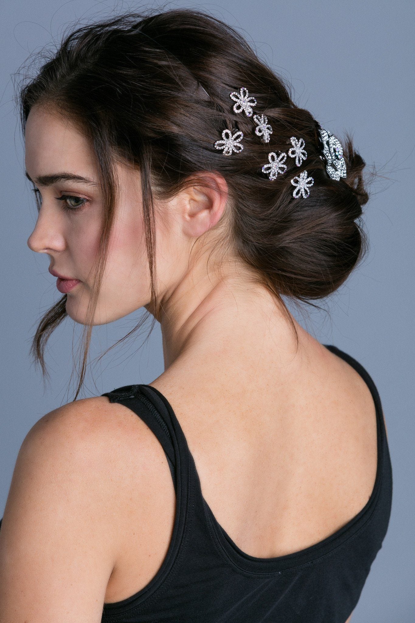 Mini Flower Barrette Barrette Soho Style