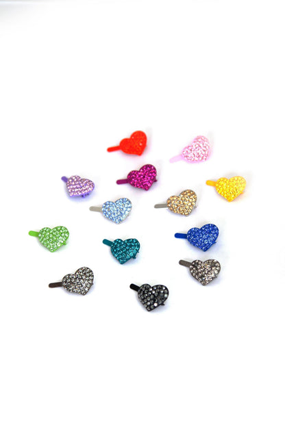 Mini Heart Barrette Barrette Soho Style