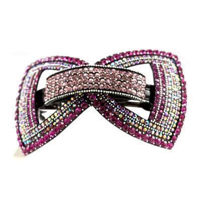 Tuxedo Hair Bow Tie Barrette Barrette Soho Style