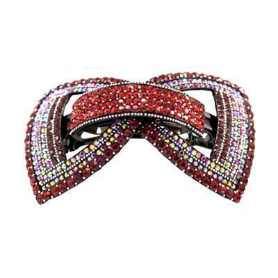 Tuxedo Hair Bow Tie Barrette Barrette Soho Style