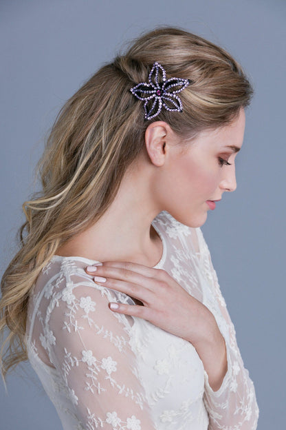 Starfish Flower Barrette Barrette Soho Style