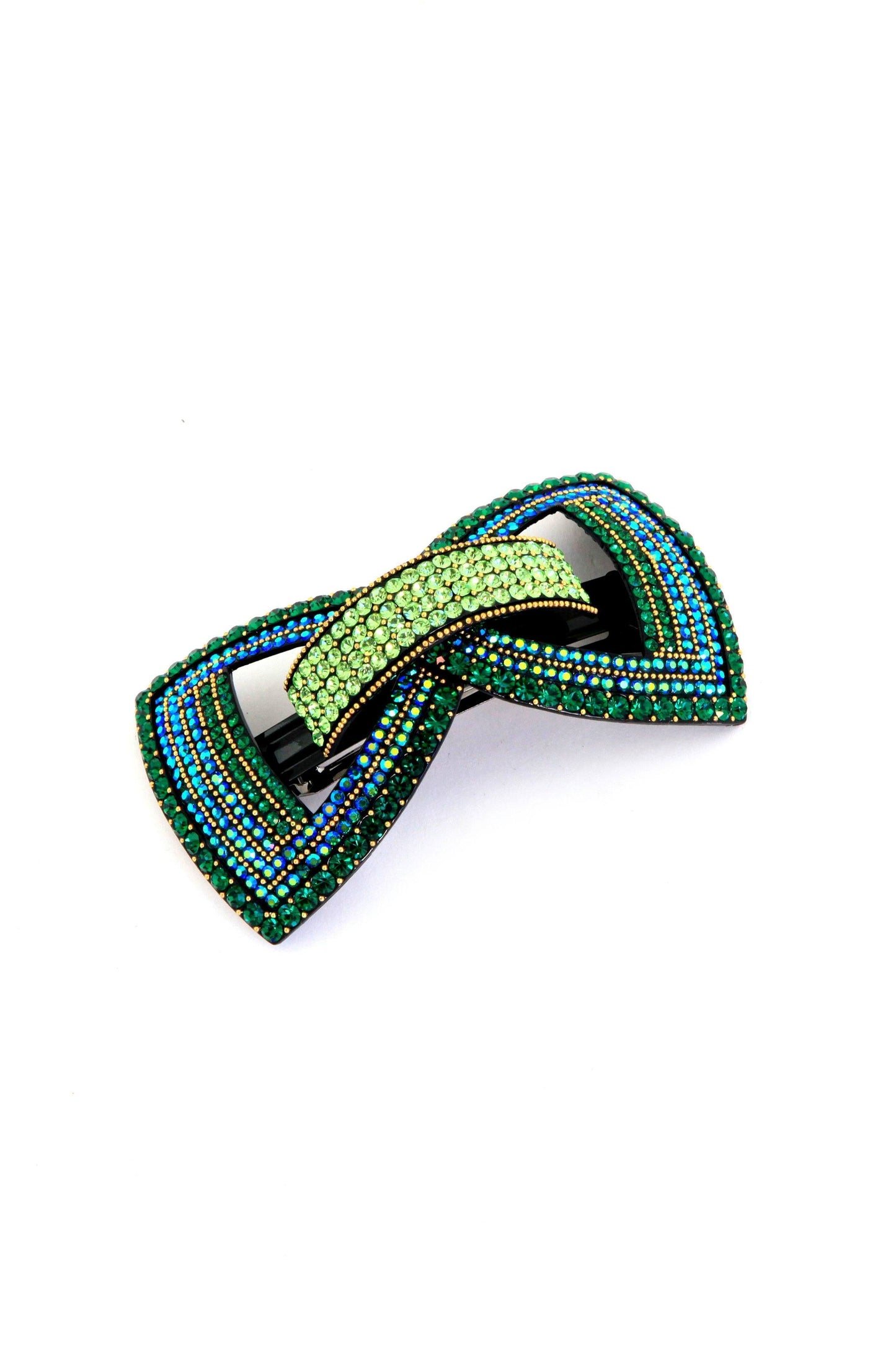 Tuxedo Hair Bow Tie Barrette Barrette Soho Style