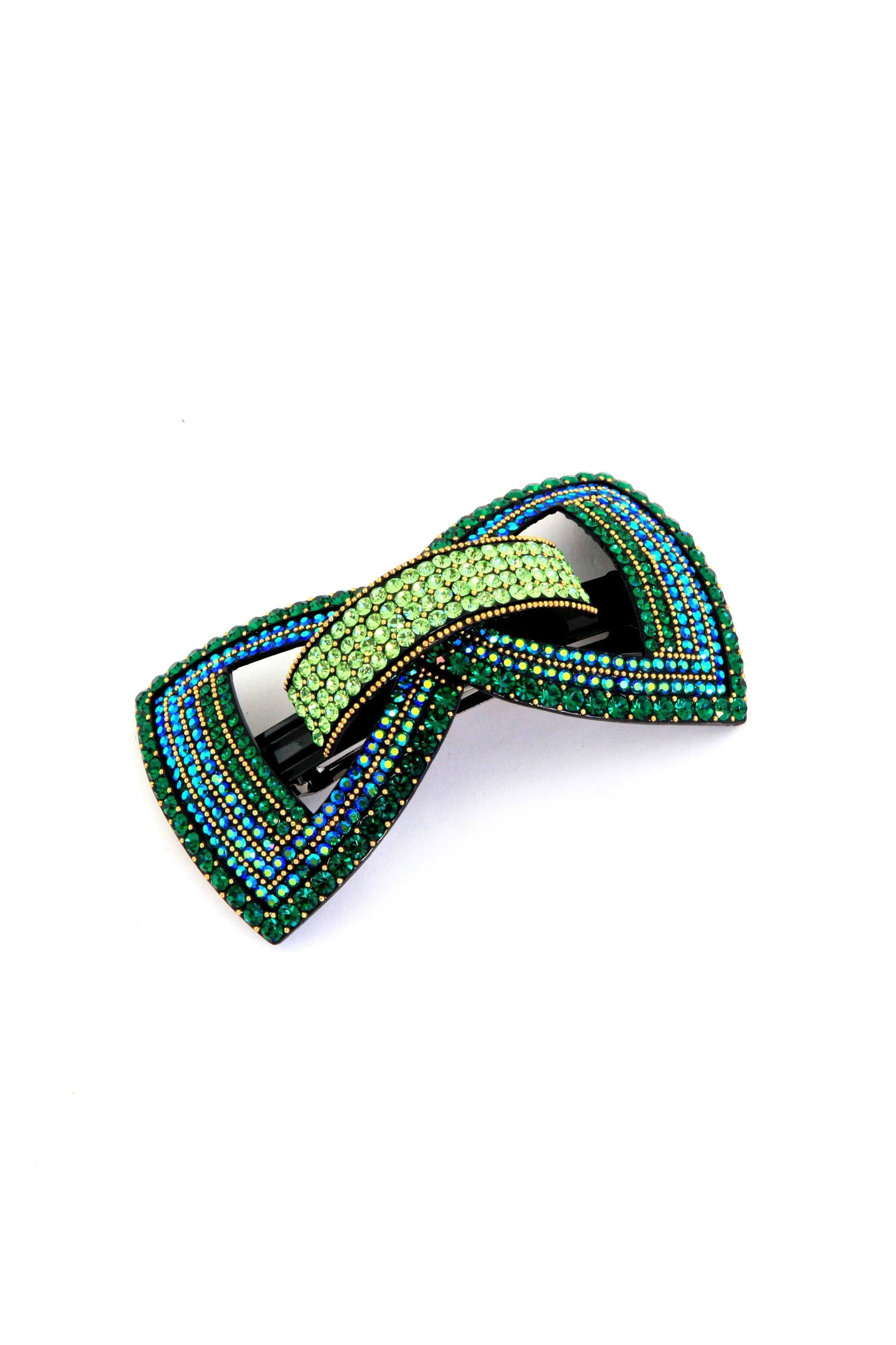 Tuxedo Hair Bow Tie Barrette Barrette Soho Style