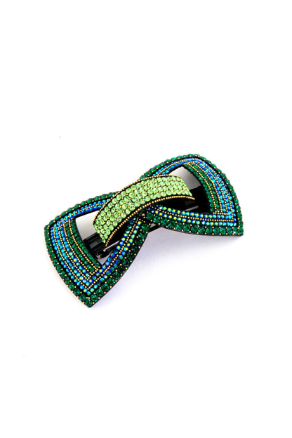 Tuxedo Hair Bow Tie Barrette Barrette Soho Style