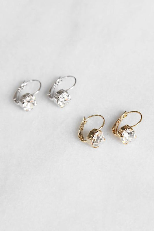 Bella Crystal Stud Earring Earring Soho Style