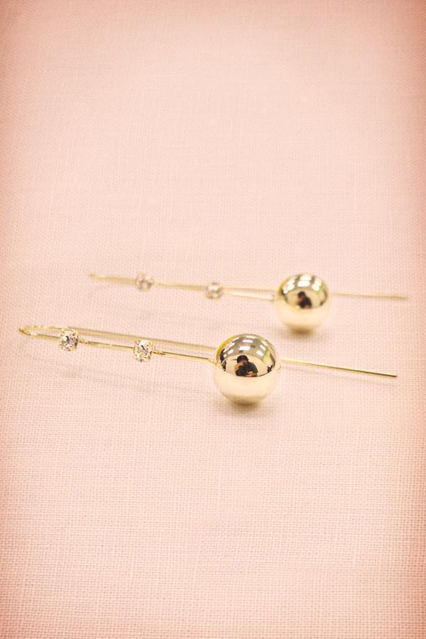 Round Drop Chain Earrings Earring Soho Style